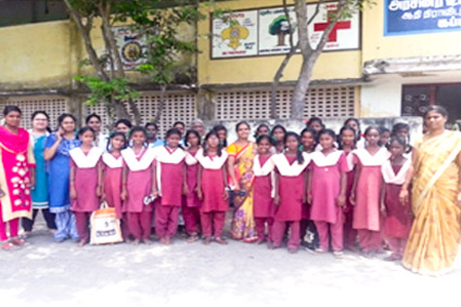 Adolescent girls programme for World Health Day